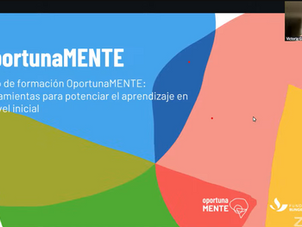 Más de 3.700 docentes de Nivel Inicial se capacitaron en el ciclo "OportunaMENTE: herramientas para potenciar el aprendizaje en el nivel inicial"