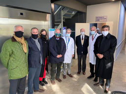 Acompañamos la apertura del Hospital Solidario COVID Austral