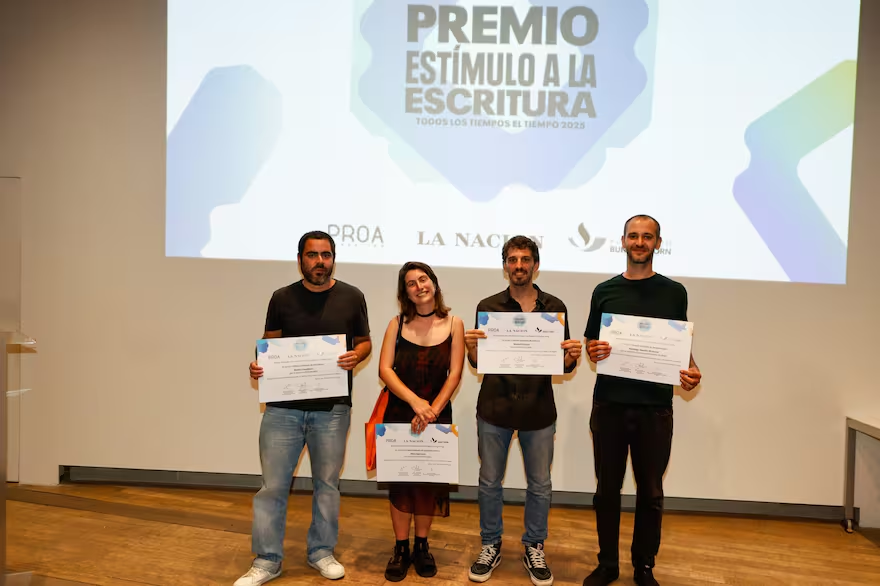 Los ganadores del Premio Estímulo a la Escritura "Todos los tiempos el tiempo"