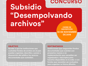 Fondo estímulo para el fortalecimiento de archivos argentinos