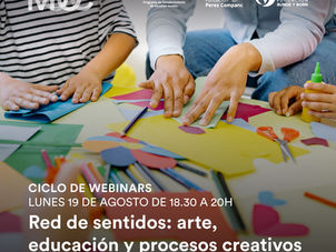 Nuevo webinar de arte y educación para docentes