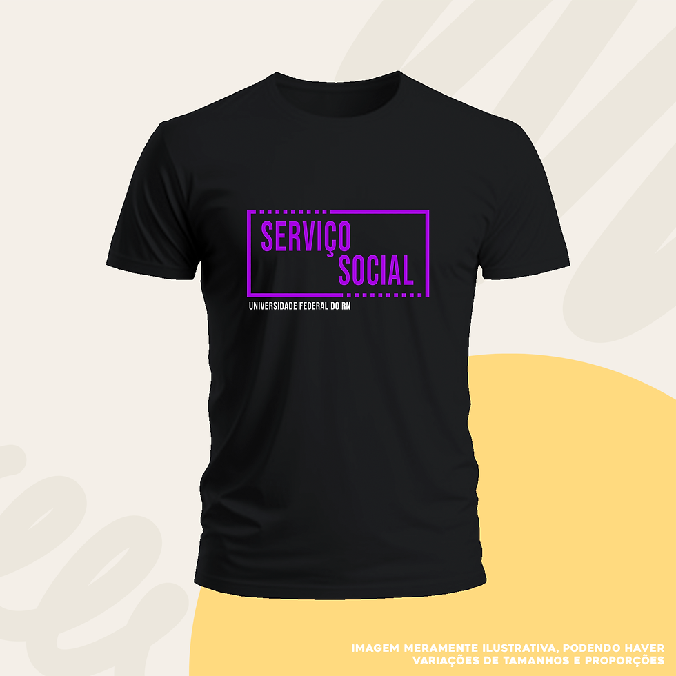 Miniatura: Camiseta Serviço Social UFRN Basic