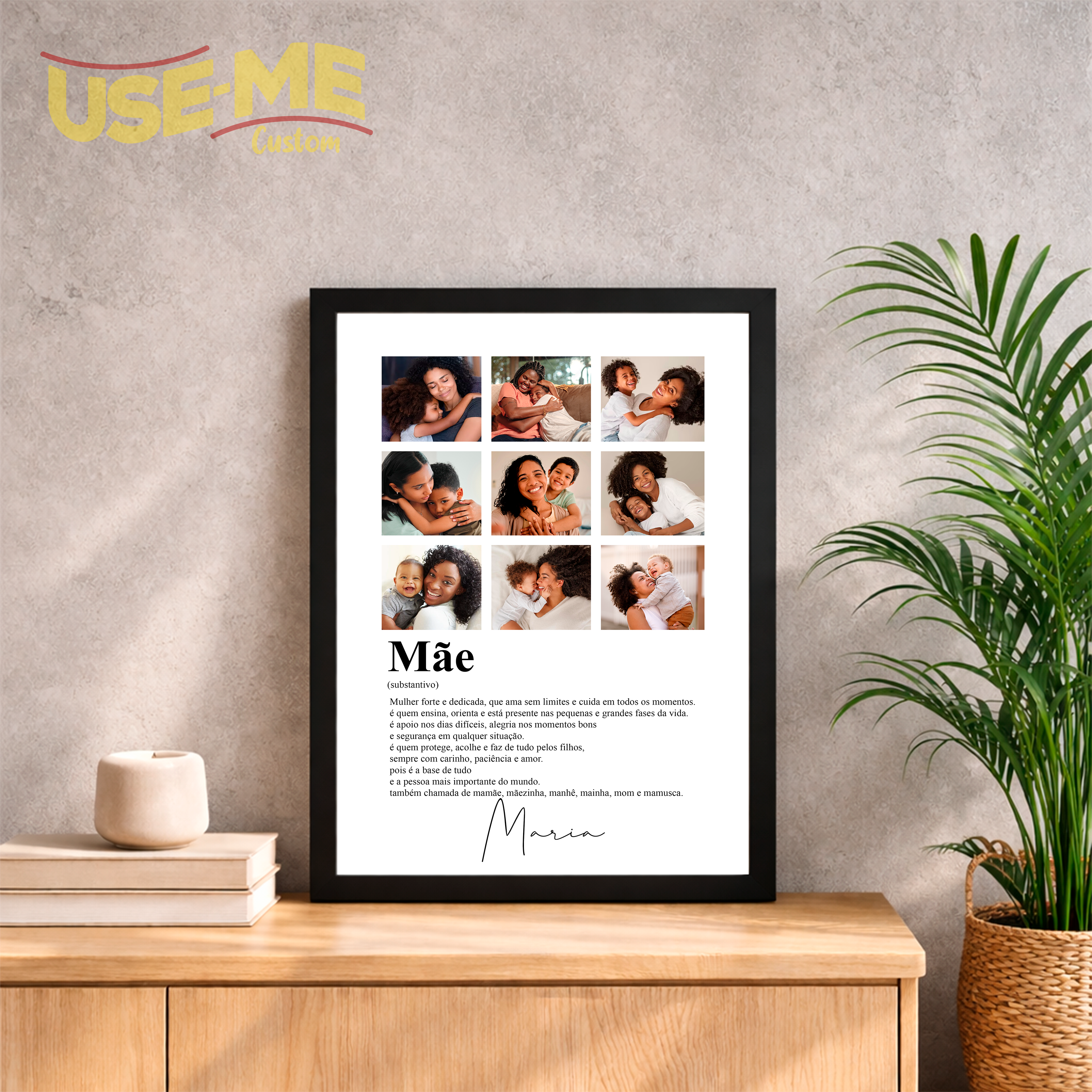 Quadro Mãe substantivo modelo 02