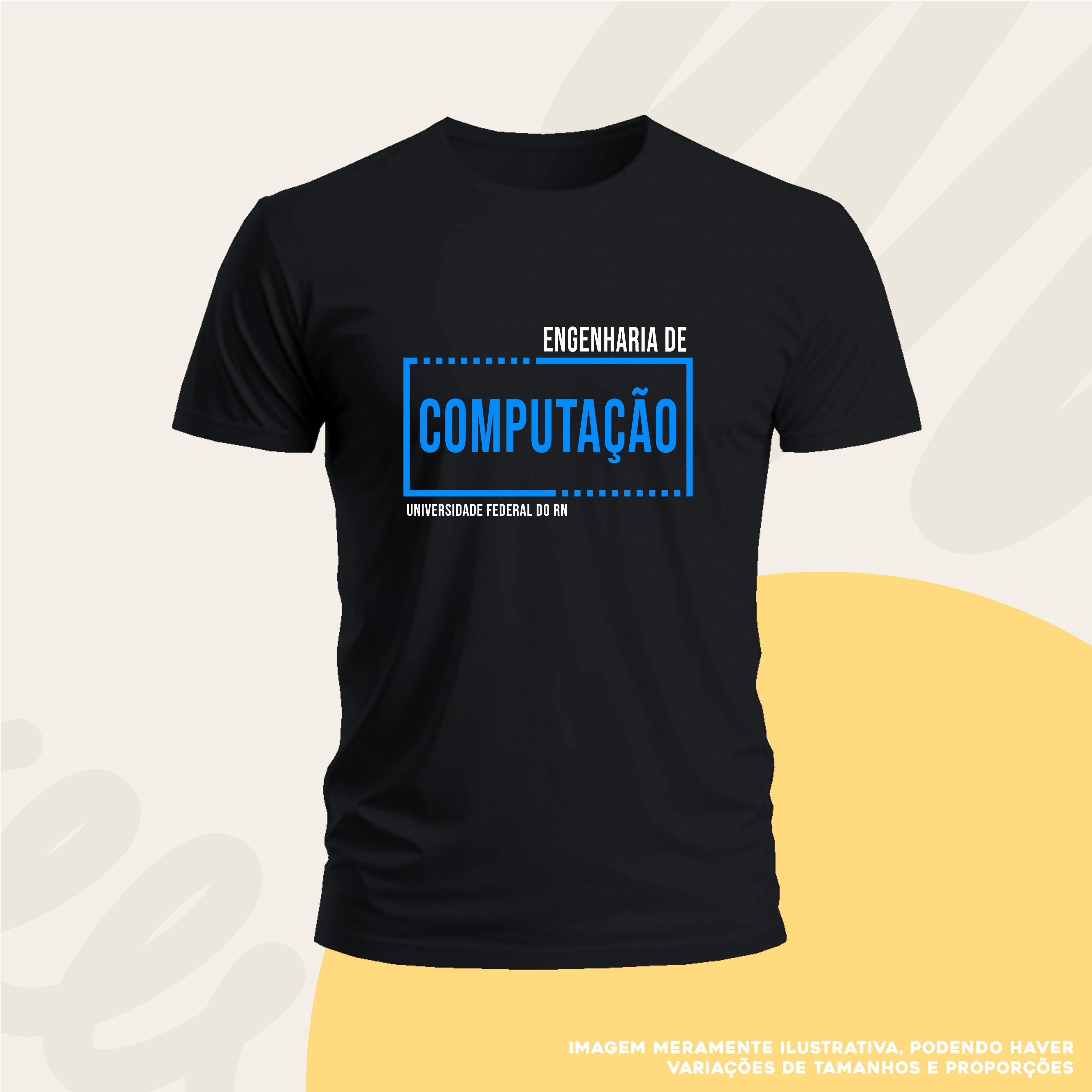 Camiseta Engenharia da Computação UFRN Basic