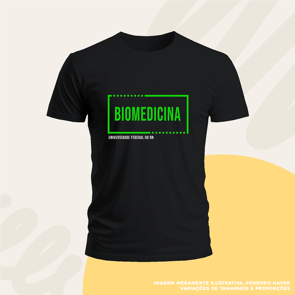 Miniatura: Camiseta Biomedicina UFRN Basic