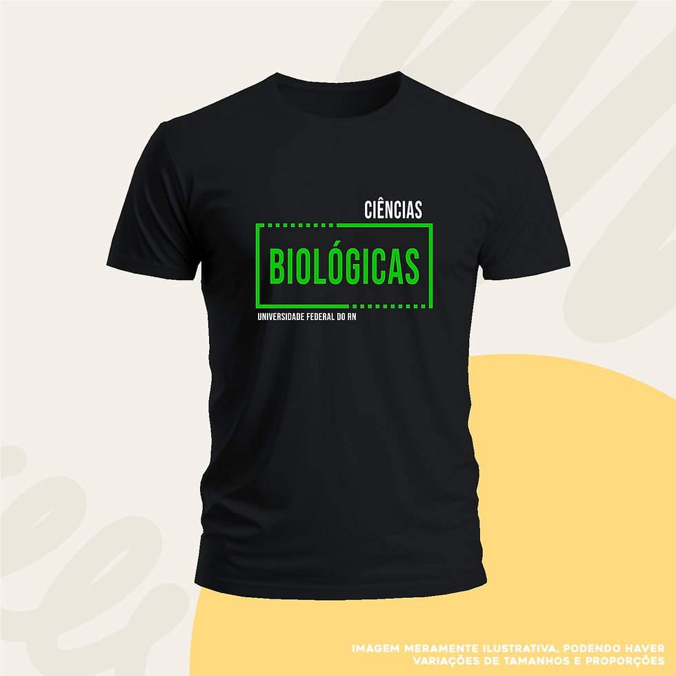 Miniatura: Camiseta Ciências Biológicas UFRN Basic