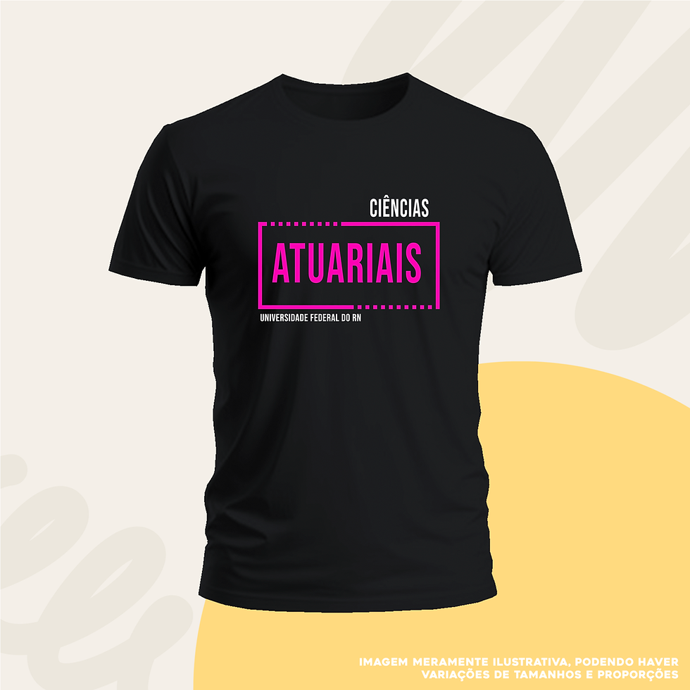 Miniatura: Camiseta Ciências Atuariais UFRN Basic