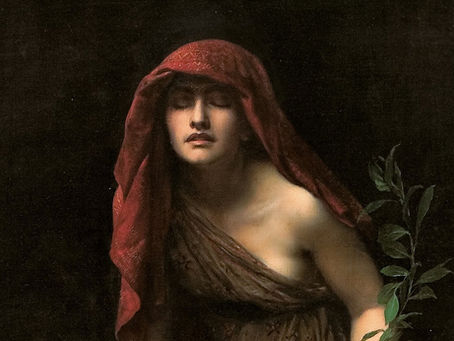 John Collier’s Priestess of Delphi, 1891