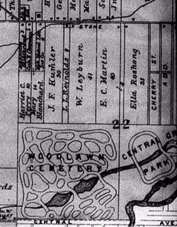 1900 Map of Leybourn Farm