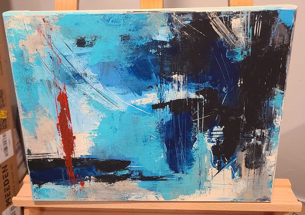 KAOS 2 - 18 x 14 in. (painting)