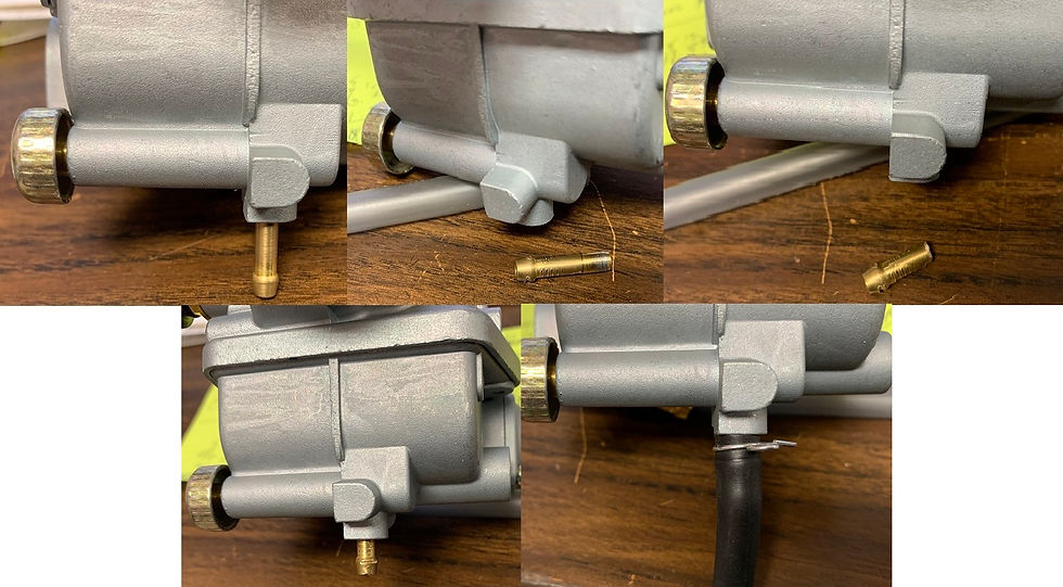 Thumbnail: CT90K1 ( CT90K0 READ ) NEW CARB CONVERSION KIT CARBURETOR PIPE AIR FILTER 363B