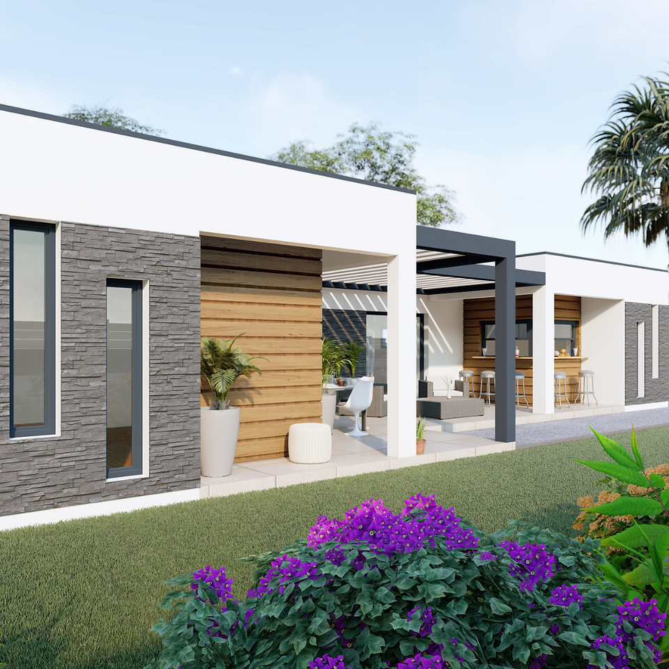 villa à plain-pied