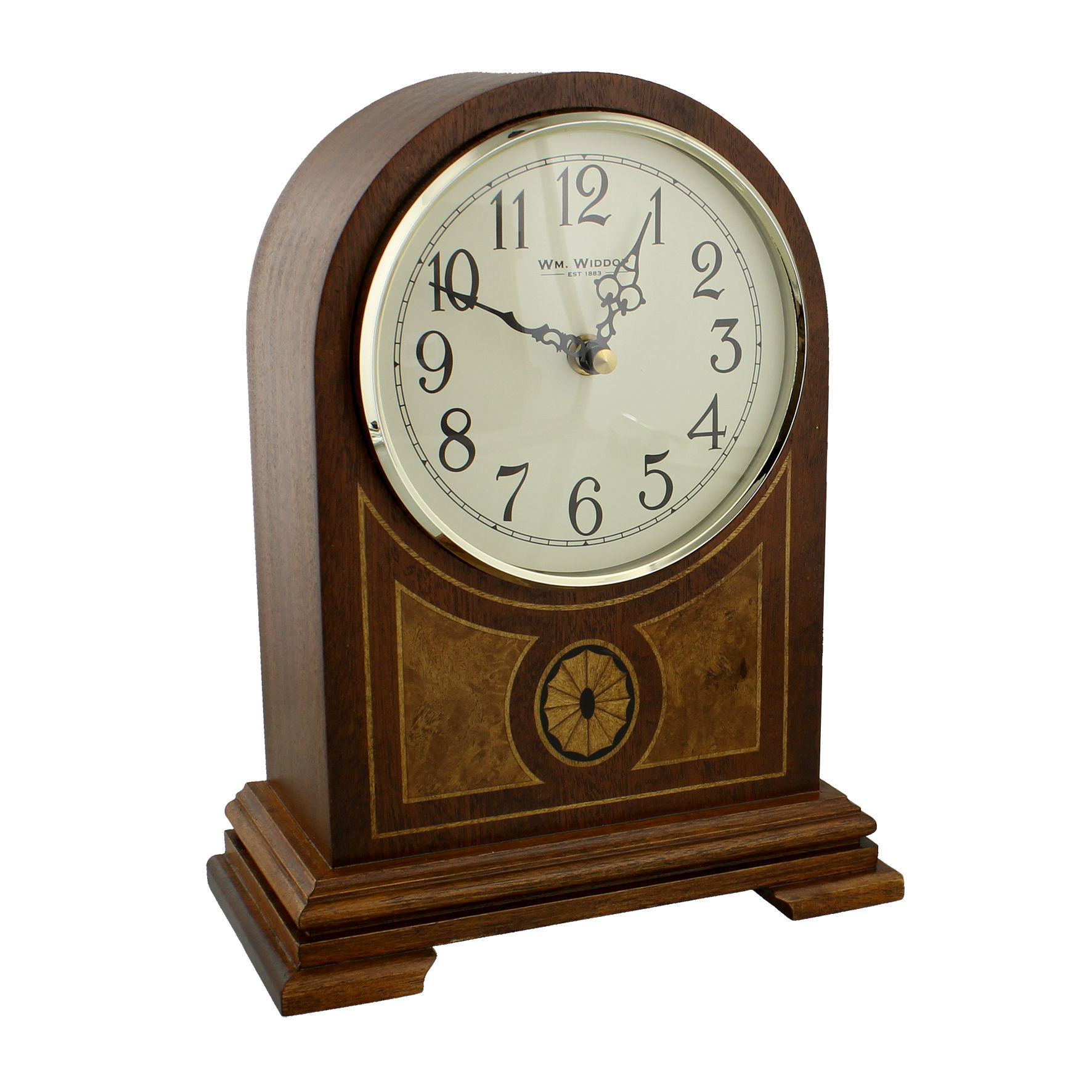 WOODEN BARRISTER MELODY MANTEL CLOCK