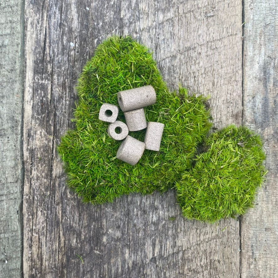 Trading Beads: Gray Clay