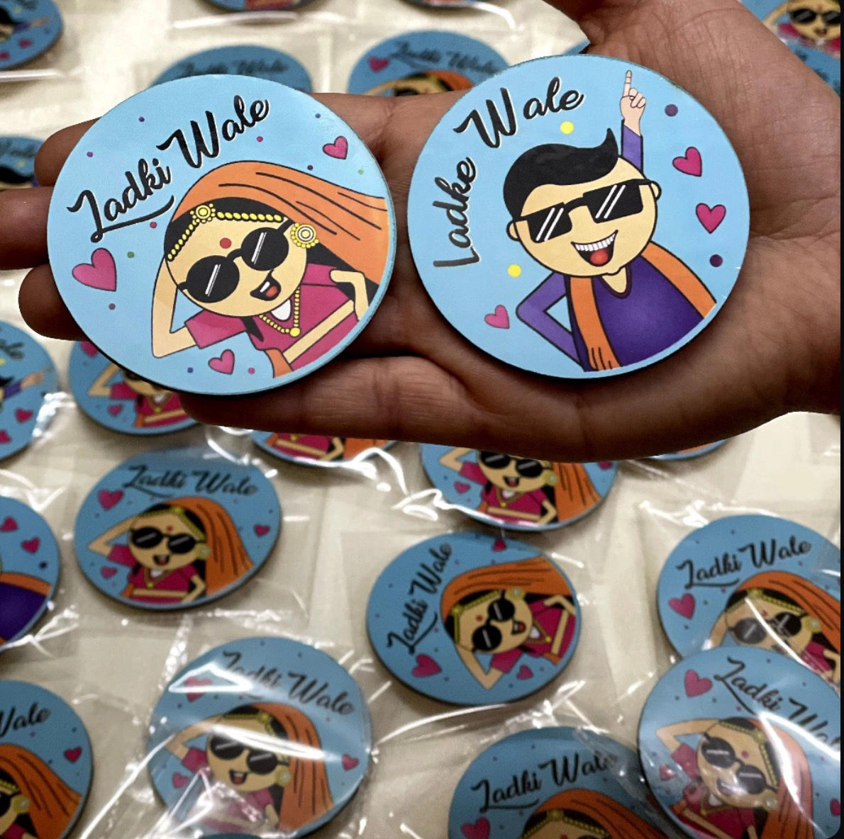 Personalised Swagat Broches