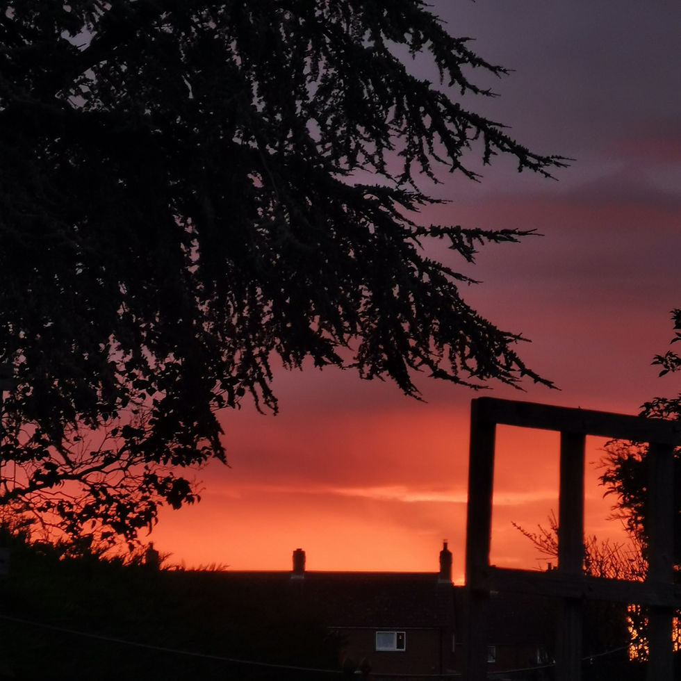 August sunrise