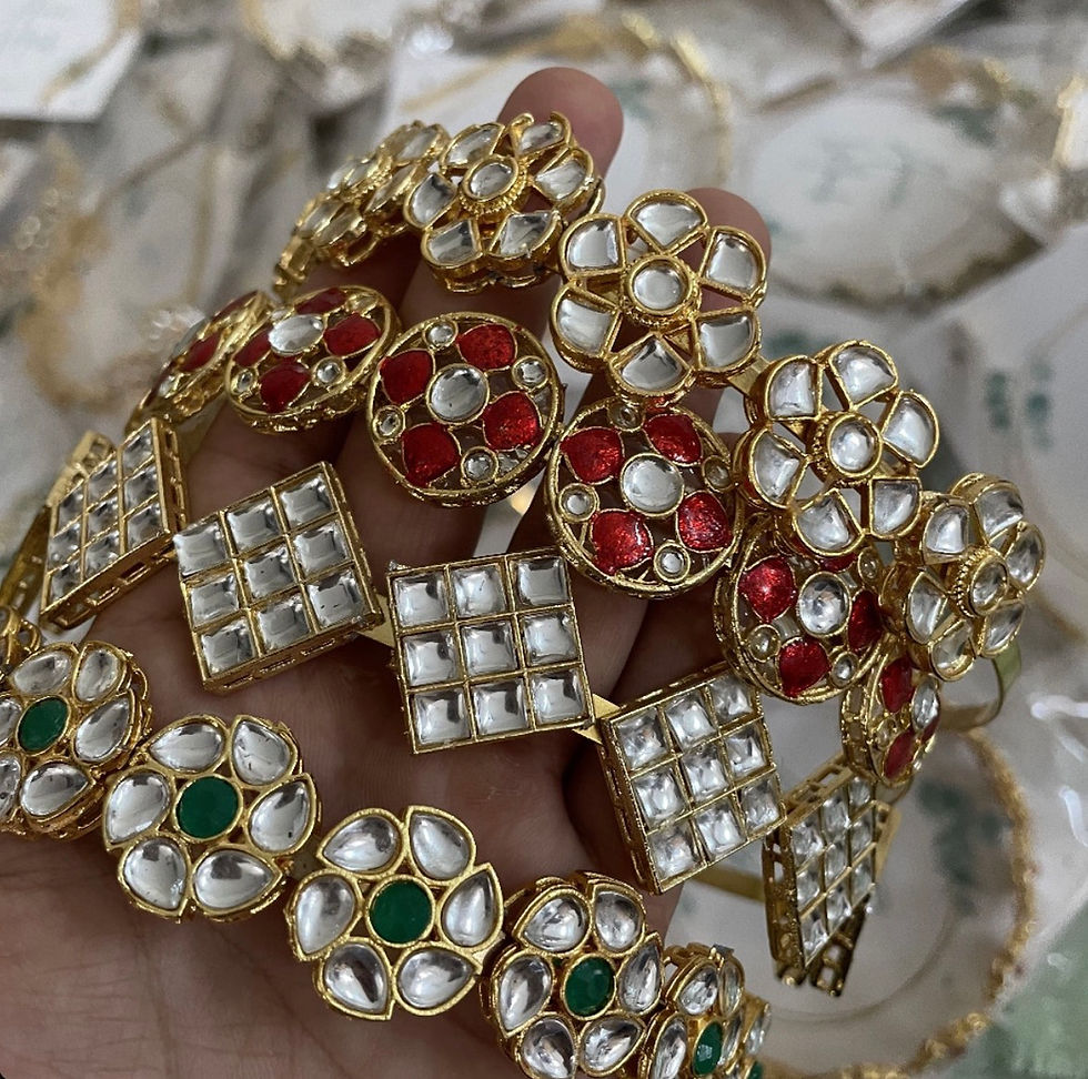Thumbnail: Kundan Hair bands 