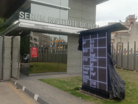 YC LED Installs MPCB-Compliant Environment Display Board at Serum Institute of India, Pune
