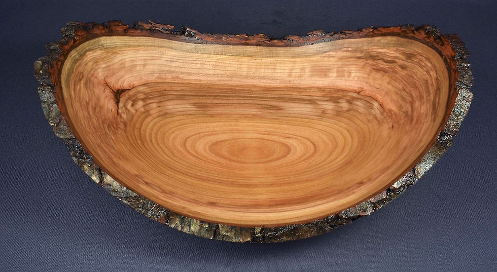 Thumbnail: Wild Cherry Bark Edged Bowl (21SF43) SOLD
