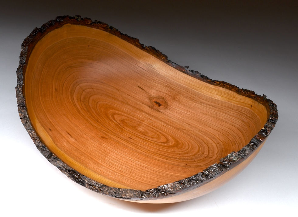 Thumbnail: Bark Edged  Wild Cherry Bowl (24WS18) SOLD