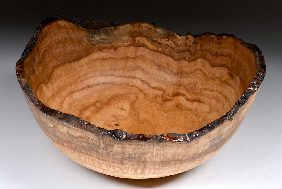 Thumbnail: White Oak Burl  Bowl (26WS23)