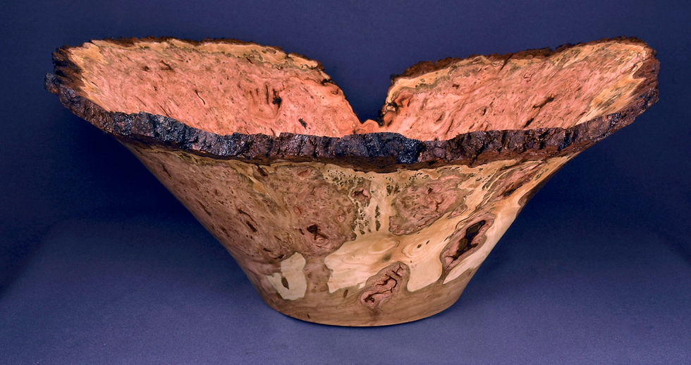 Thumbnail: Large Wild Cherry Burl Bowl (21WS7) SOLD