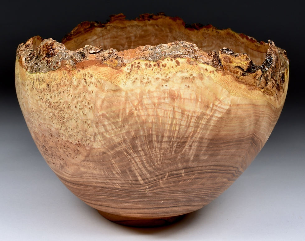 Thumbnail: Black Ash Burl  Bowl (26WS11)