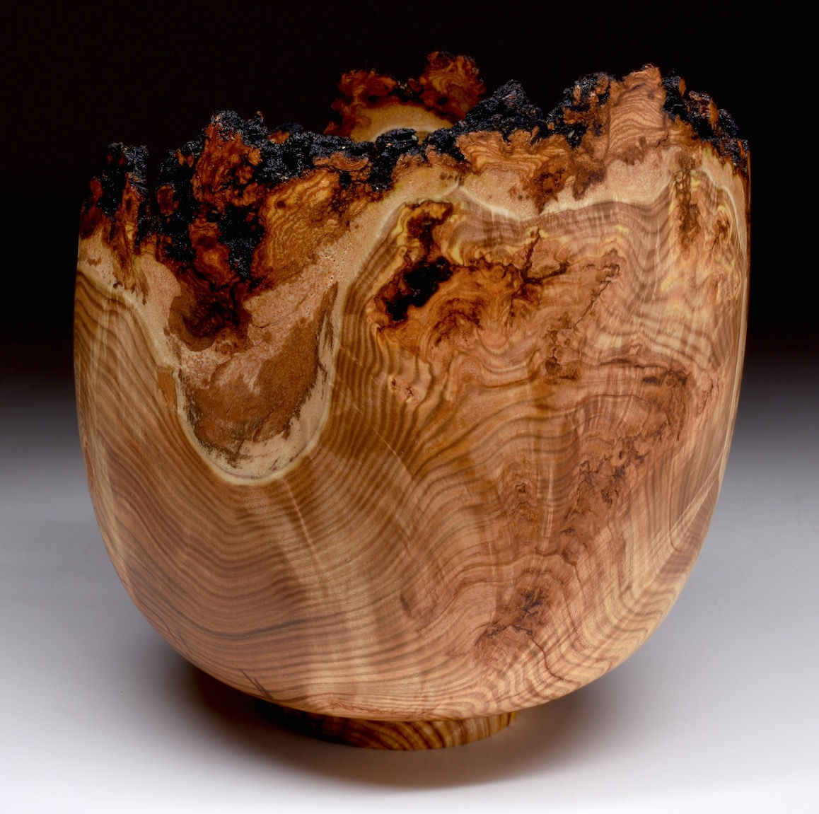 Nicely Figured Aspen Burl Bowl (23WS12) SOLD