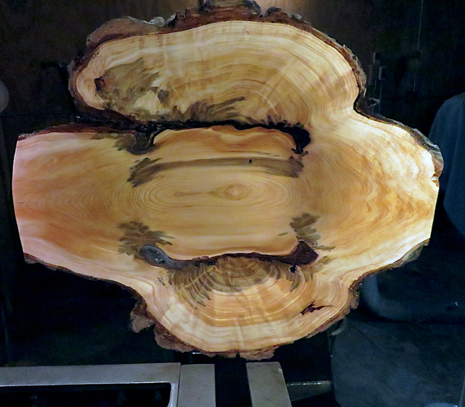 My Approach to Turning a Large Cedar Burl