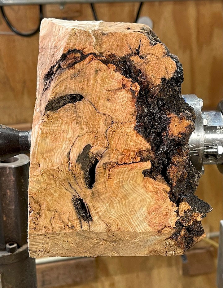 Thumbnail: Rustic Aspen Burl  Bowl (22SF3) SOLD