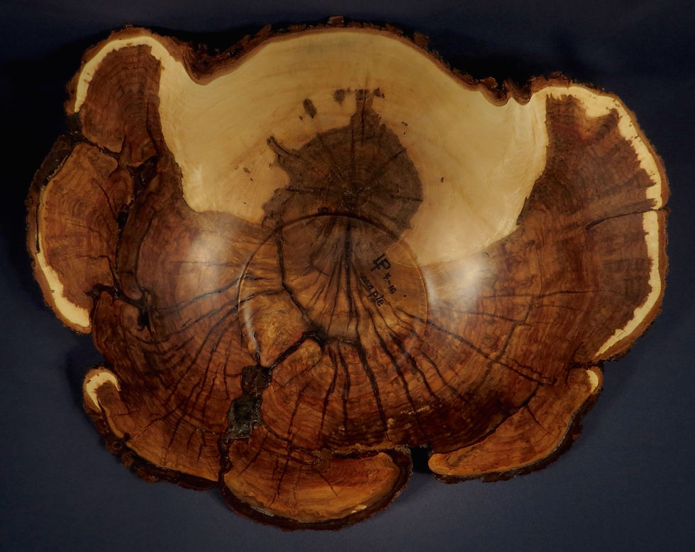 Thumbnail: Spalted Maple Burly Slab Bowl  (16WS25) SOLD