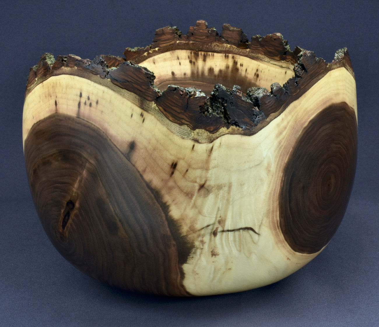 Black Walnut Crotch Bowl (21WS17) SOLD