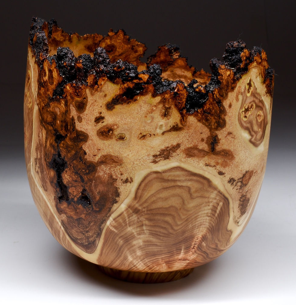 Thumbnail: Nicely Figured Aspen Burl Bowl (23WS12) SOLD