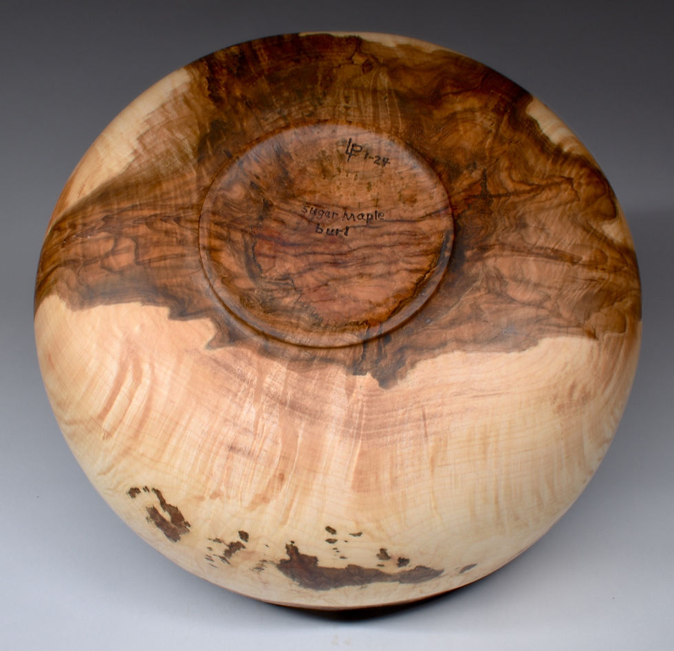 Thumbnail: Sugar Maple Burl Bowl  (24WS7) SOLD
