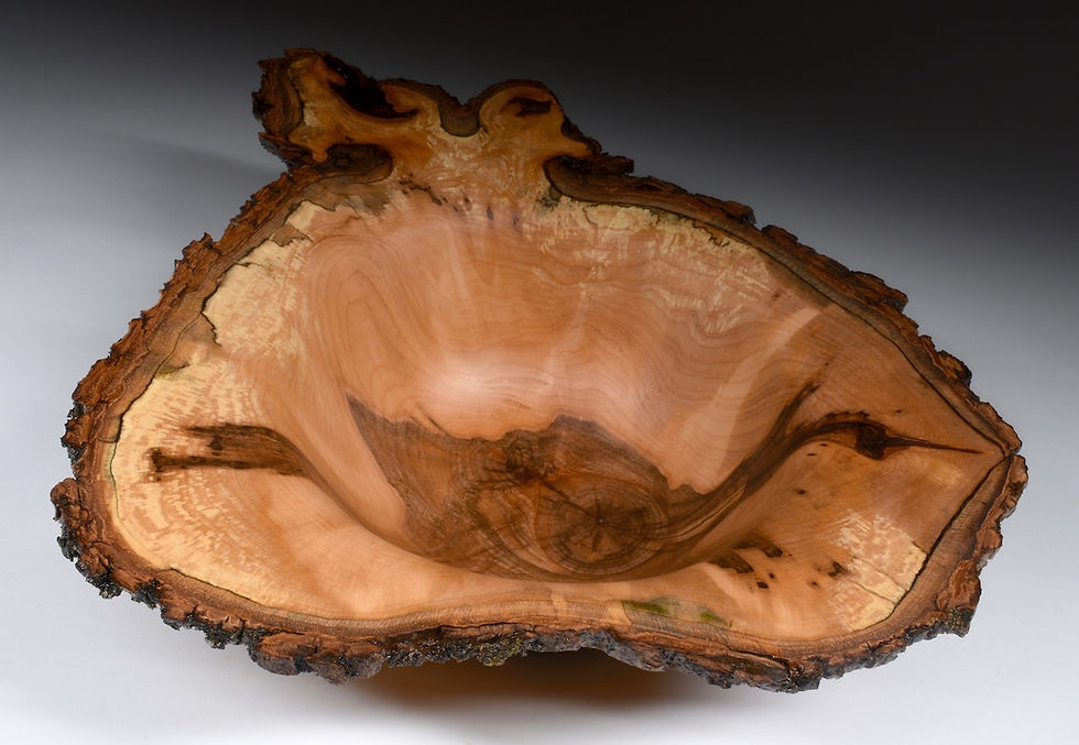 Thumbnail: End Grain Sugar Maple Ghost Bowl (26WS21)