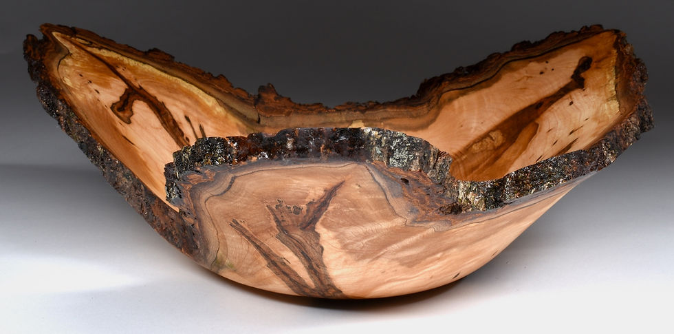 Thumbnail: Spalted Sugar Maple Bowl (26WS3)