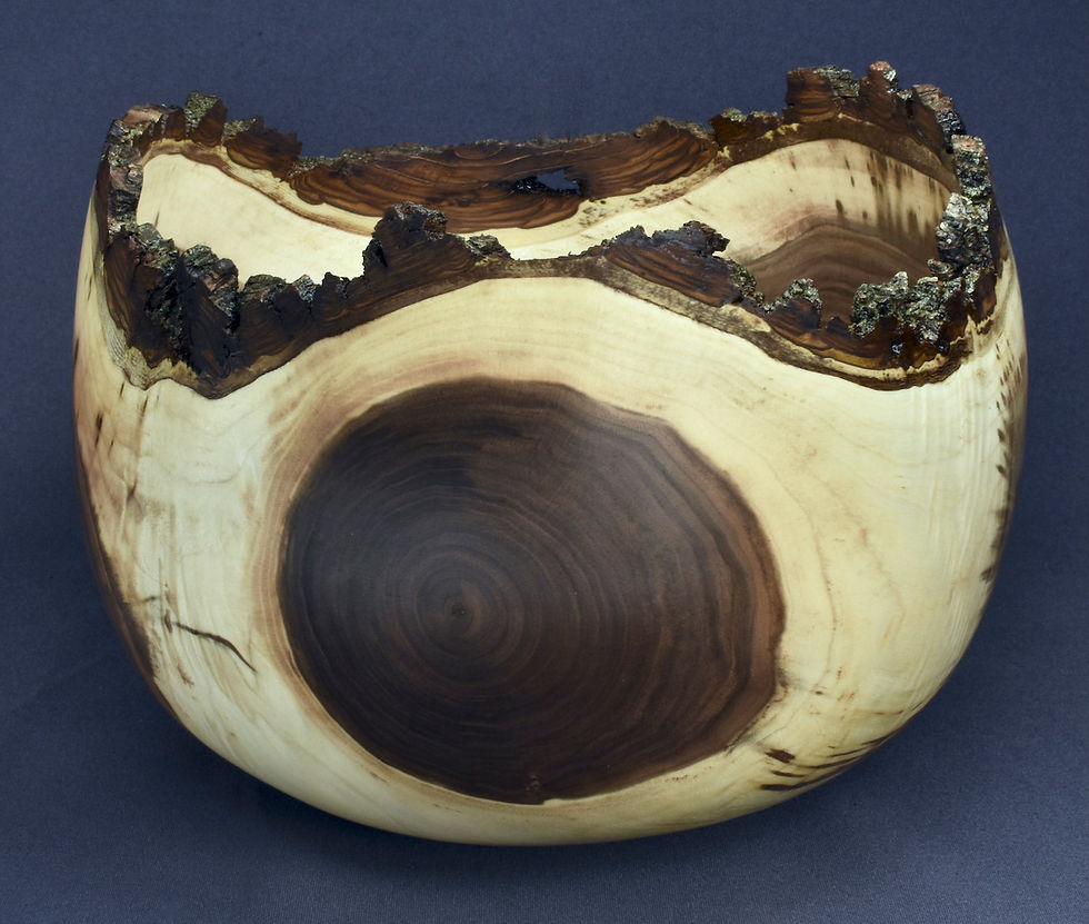 Thumbnail: Black Walnut Crotch Bowl (21WS17) SOLD