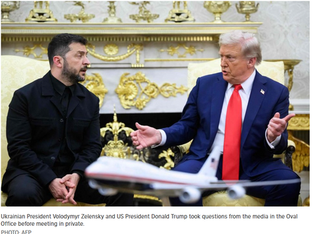 Arrangements being made for Putin, Zelensky to meet, says Trump