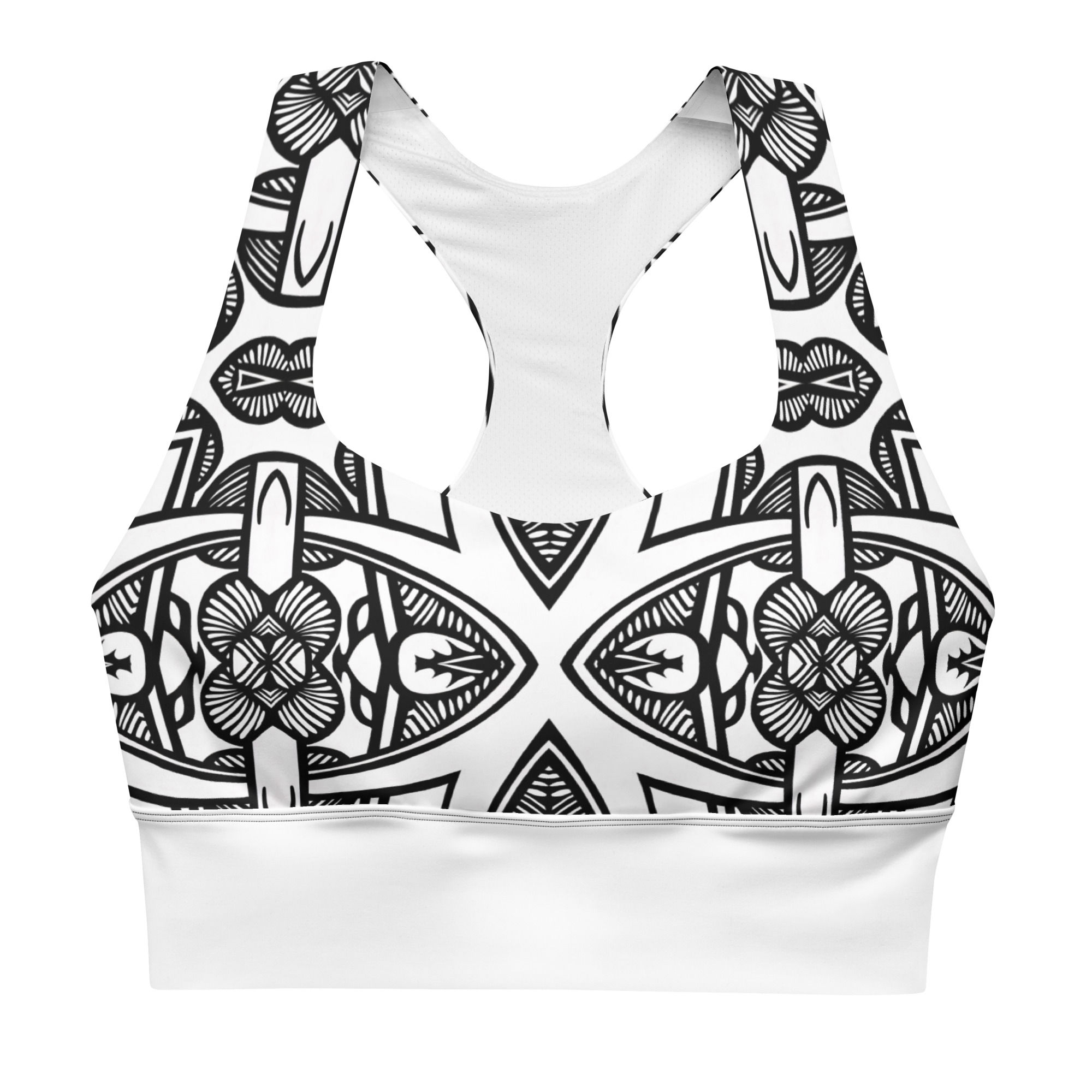 Recycled Sports Bra Chain-Lain