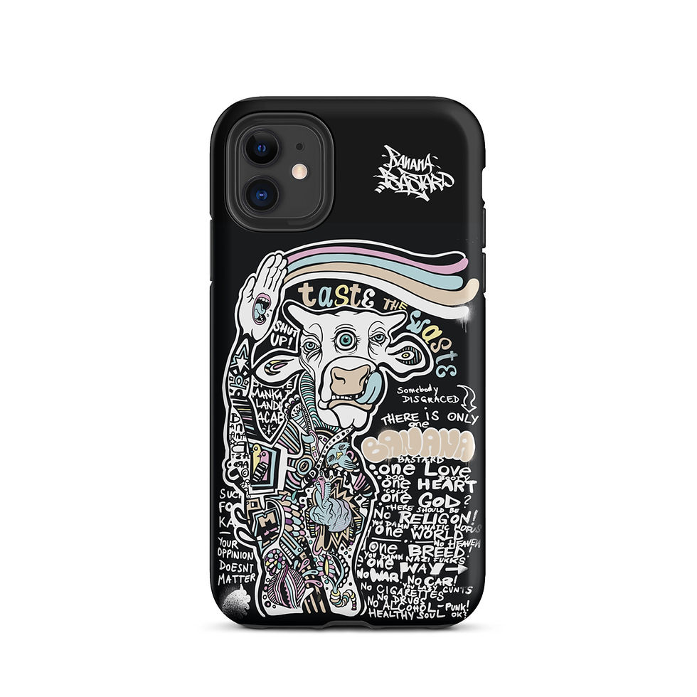 Tough Case for iPhone® Taste the Waste