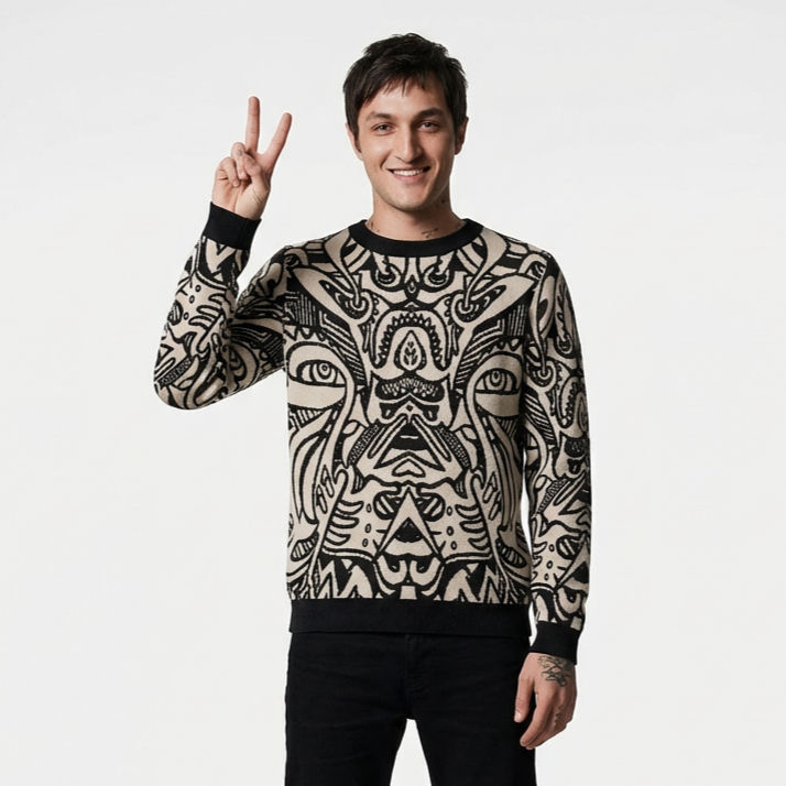 EleFunk knitted sweater