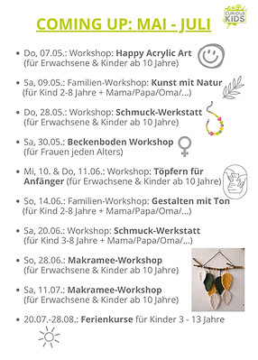 Workshops Curious Kids