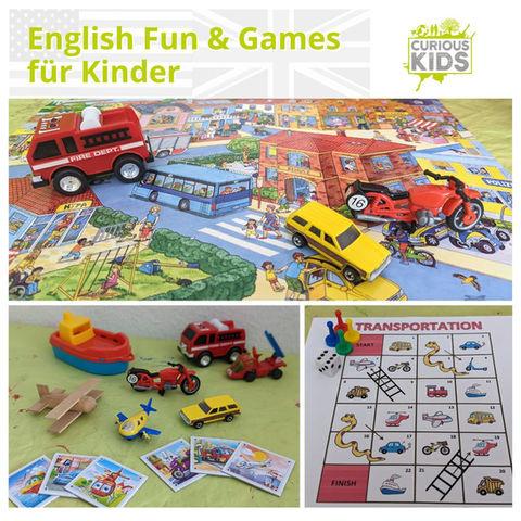 English Fun & Games MINIS: Für Kitakinder ab ca. 3 Jahren