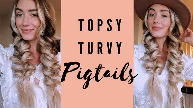 "Braid" like a Boss with these Topsy Turvy Pigtails