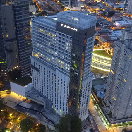 Entrega hotel Four Seasons SP