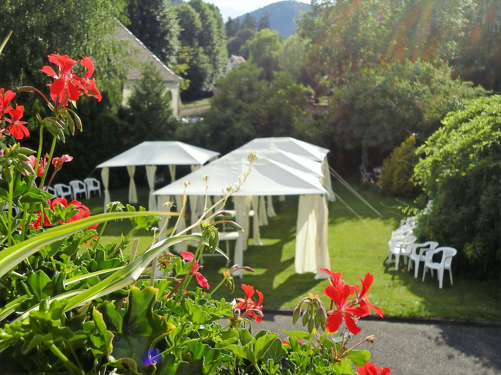 Jardin du restaurant