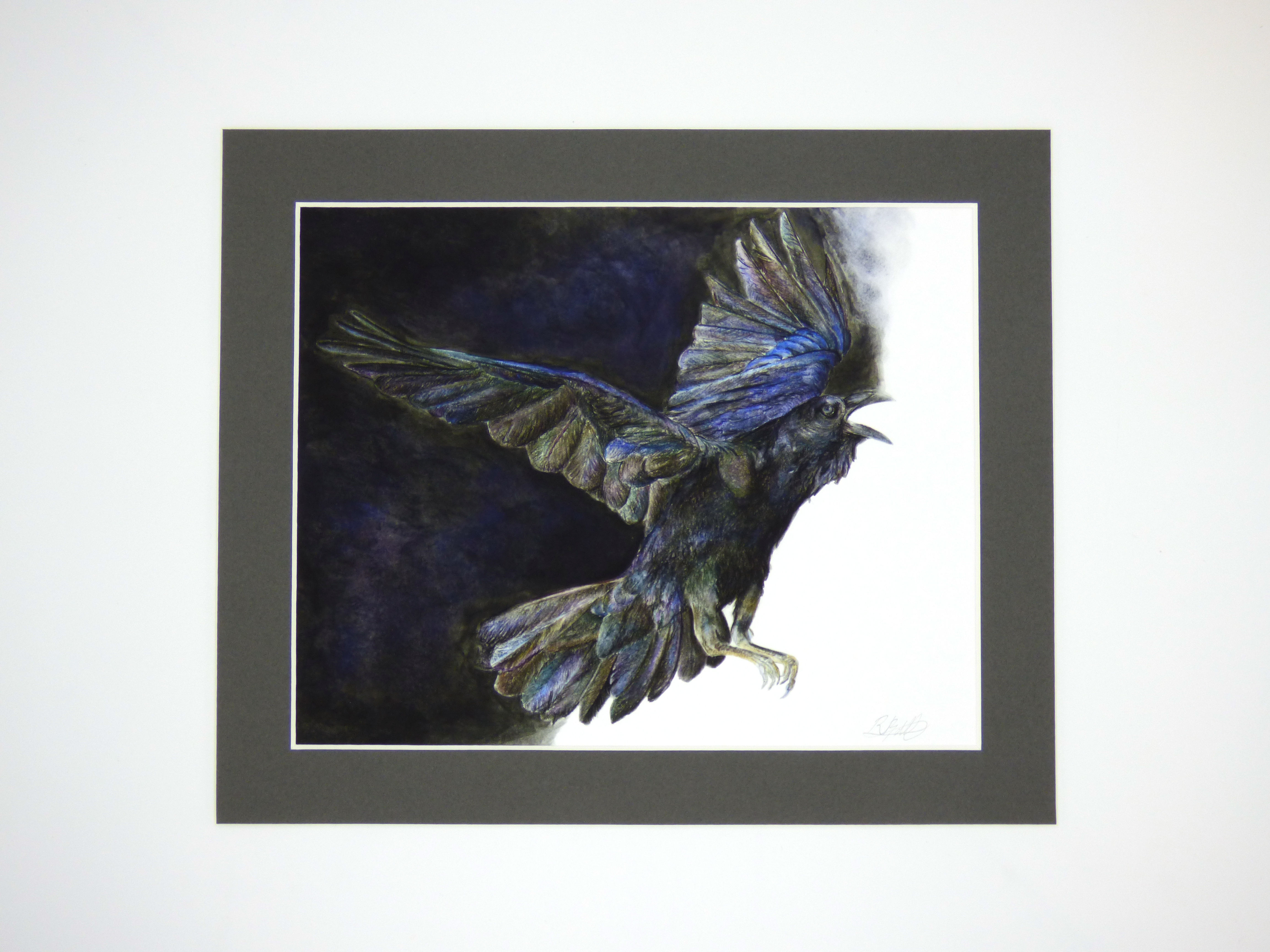 Raven Nights art print
