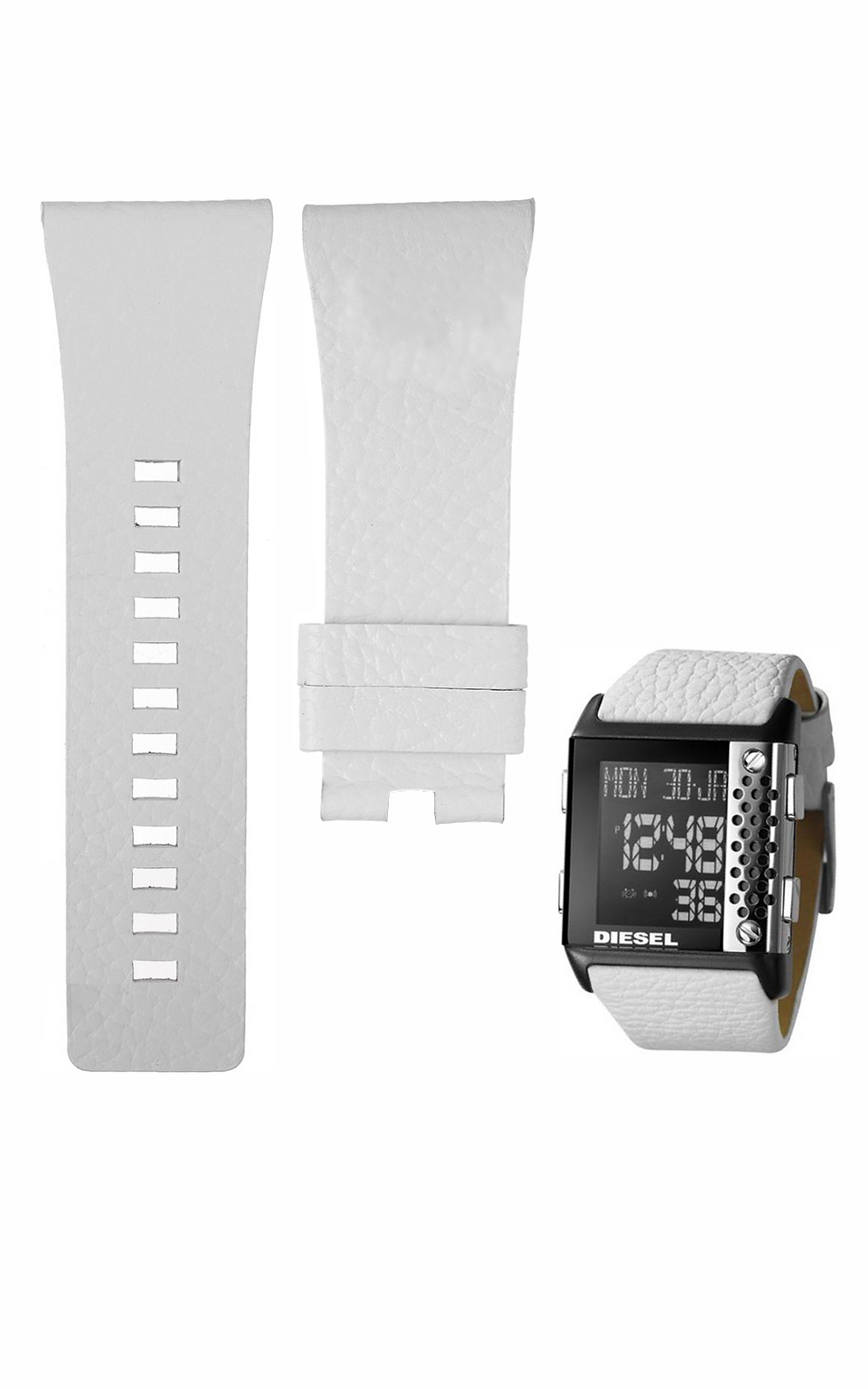 Pulseira DZ7124 Compatível Sem Fivela Para Relógio Diesel