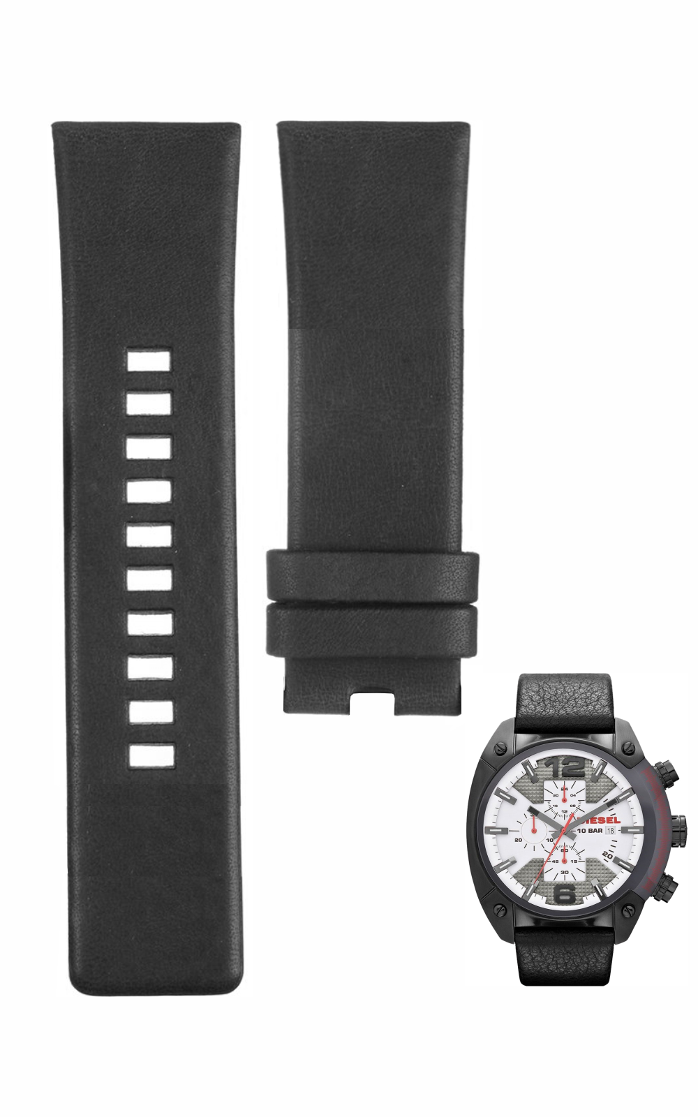 Pulseira DZ4278 Compatível Sem Fivela Para Relógio Diesel