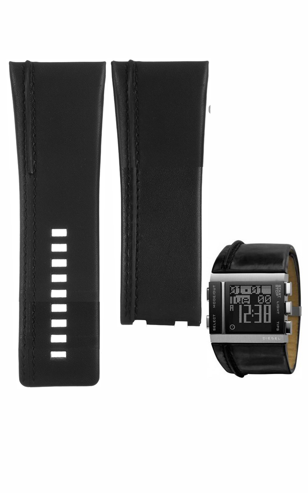 Pulseira DZ7142 Compatível Sem Fivela Para Relógio Diesel